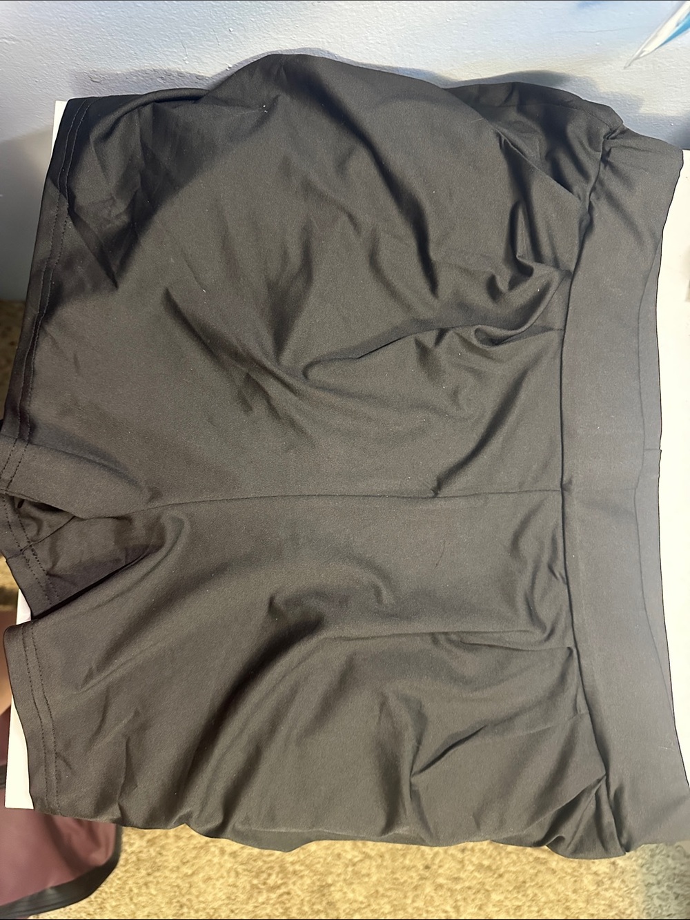 Women’s Black Athletic Stretch Shorts